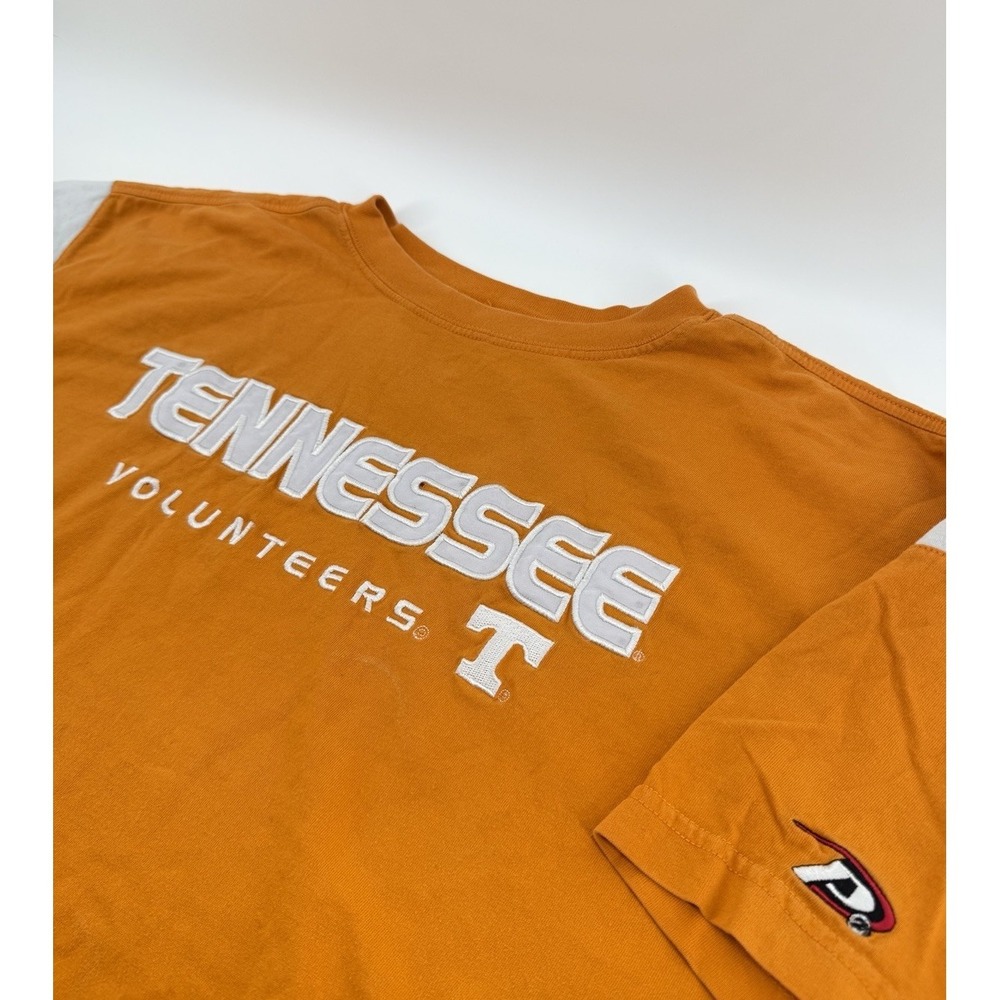 VNTG 90's Orange Pro Player Tennessee Volunteers T Shirt XL Embroidered Logo